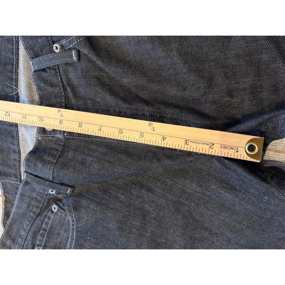 Levi Strauss 514 Mens Denim Jeans 36x34 Straight‎ Leg Jean 36 x 34 Black Preppy